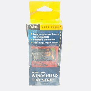 Axius Auto-Shade Insta-Cling Windshield Tint Strip - New Open Box